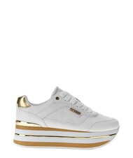 GUESS HANSIN4 Sneakers white platinum - Women&rsquo;s shoes - 3