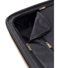 GUESS LATONA 28 Medium, hard trolley MILK LOGO - Hand luggage - 4