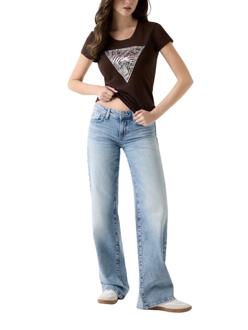 ZEBRA TRIANGLE Short-sleeved T-shirt regal brown - T-shirt