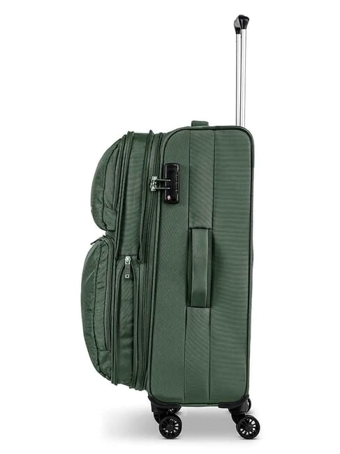 ECO-MOOD Medium size expandable trolley fossil - Semi-rigid Trolley Cases