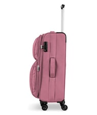R RONCATO ECO-MOOD Medium size expandable trolley flamingo - Semi-rigid Trolley Cases - 3