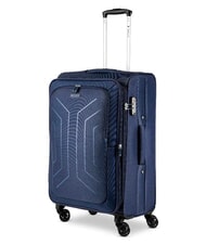 R RONCATO HEXA SOFT Medium Trolley, Expandable blu navy - Semi-rigid Trolley Cases - 3