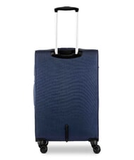R RONCATO HEXA SOFT Medium Trolley, Expandable blu navy - Semi-rigid Trolley Cases - 5