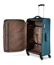 R RONCATO HEXA SOFT Large, expandable trolley green - Semi-rigid Trolley Cases - 2