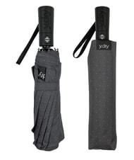YDRY DANDY Automatic folding umbrella dark black polka dots - Umbrellas - 5