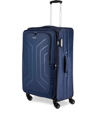 R RONCATO HEXA SOFT Large, expandable trolley blu navy - Semi-rigid Trolley Cases - 3