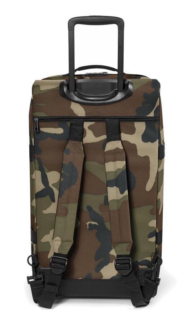 Trolley / Backpack Eastpak Strapverz M Line With Tsa, Medium Size Camo Shop Online At Best Prices!