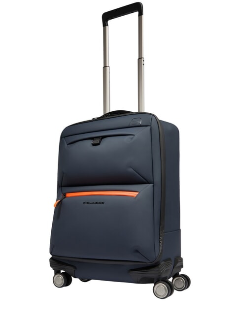 CORNER SPECIALE GOMMATO Water Resistant Hand Luggage Trolley blue - Hand luggage