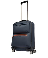 PIQUADRO CORNER SPECIALE GOMMATO Water Resistant Hand Luggage Trolley blue - Hand luggage - 3