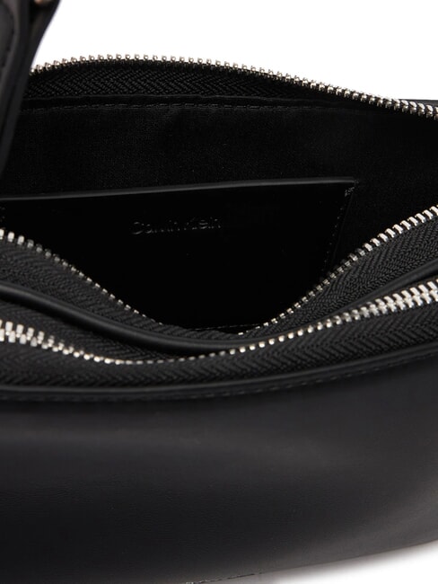 SIGNATURE LOGO STRAP Dual function camera case bag black / shiny nickel - Women&rsquo;s Bags
