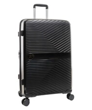 LESAC SLIDE Large, expandable trolley black - Rigid Trolley Cases - 3