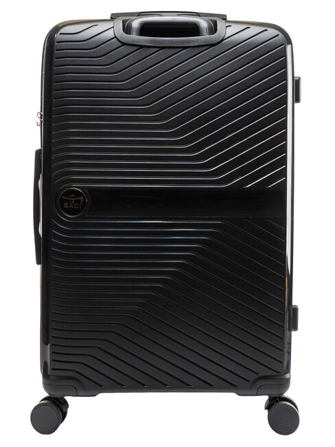 SLIDE Large, expandable trolley black - Rigid Trolley Cases