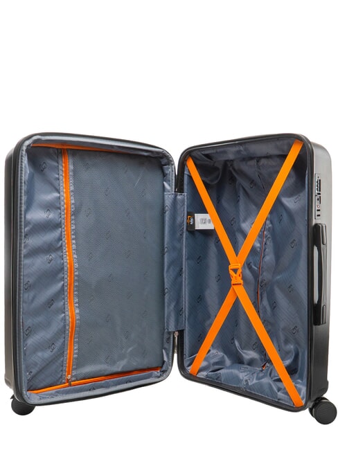 SLIDE Medium Trolley, Expandable black - Rigid Trolley Cases