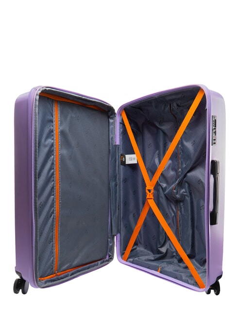 SLIDE Large, expandable trolley violet - Rigid Trolley Cases