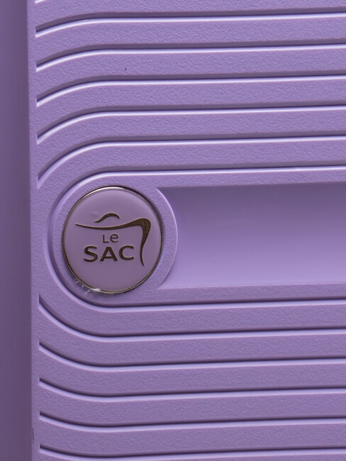 SLIDE Large, expandable trolley violet - Rigid Trolley Cases