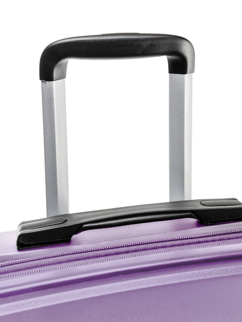 SLIDE Large, expandable trolley violet - Rigid Trolley Cases