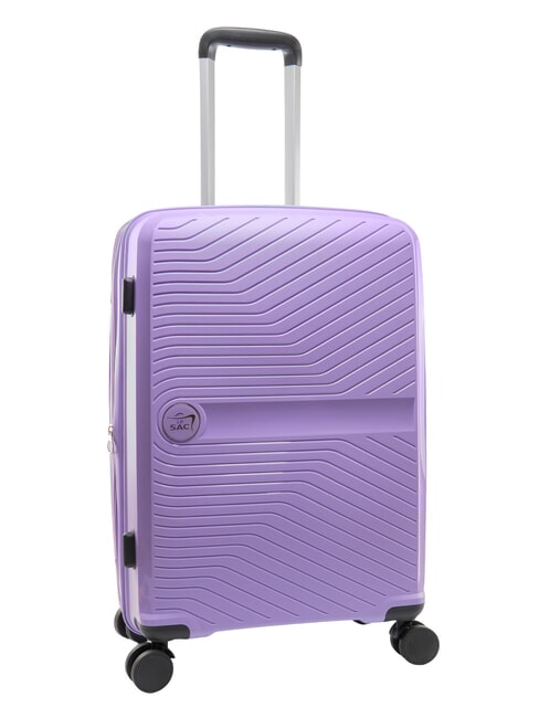 SLIDE Medium Trolley, Expandable violet - Rigid Trolley Cases