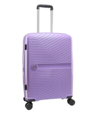 LESAC SLIDE Medium Trolley, Expandable violet - Rigid Trolley Cases - 3