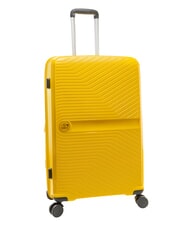 LESAC SLIDE Large, expandable trolley light yellow - Rigid Trolley Cases - 3