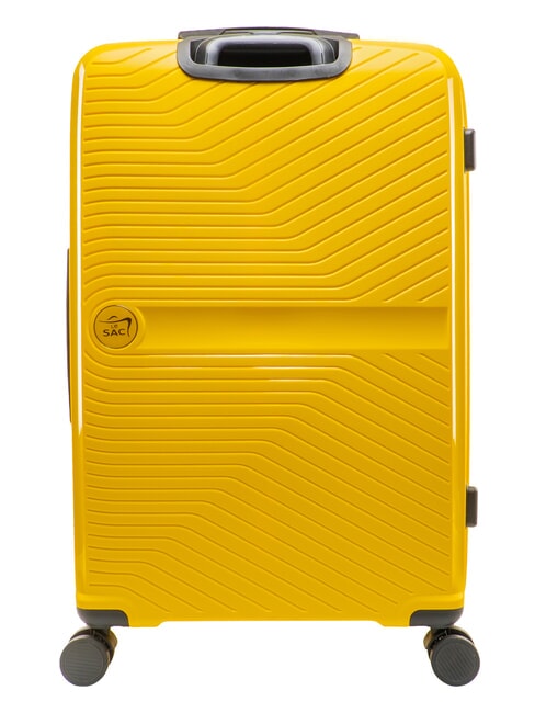 SLIDE Large, expandable trolley light yellow - Rigid Trolley Cases