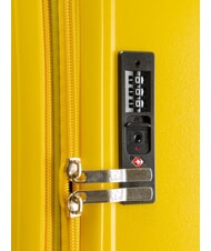 LESAC SLIDE Large, expandable trolley light yellow - Rigid Trolley Cases - 5