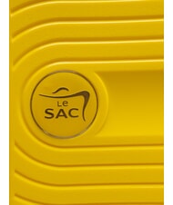 LESAC SLIDE Large, expandable trolley light yellow - Rigid Trolley Cases - 6