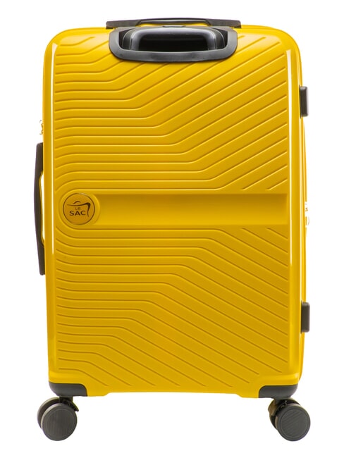 SLIDE Medium Trolley, Expandable light yellow - Rigid Trolley Cases