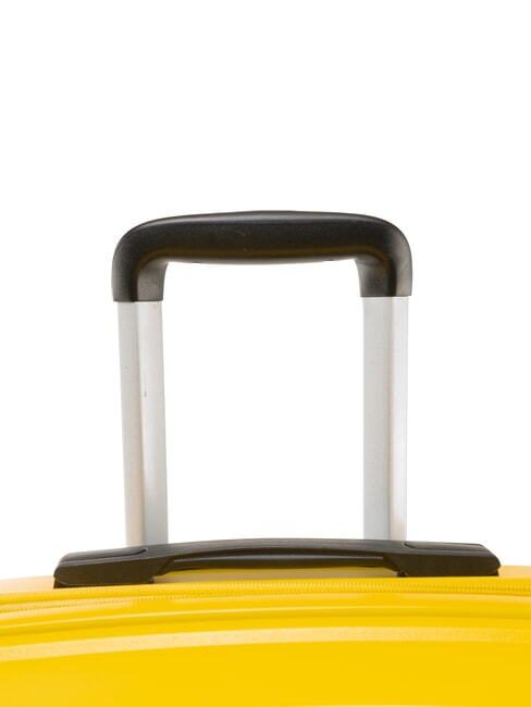 SLIDE Medium Trolley, Expandable light yellow - Rigid Trolley Cases