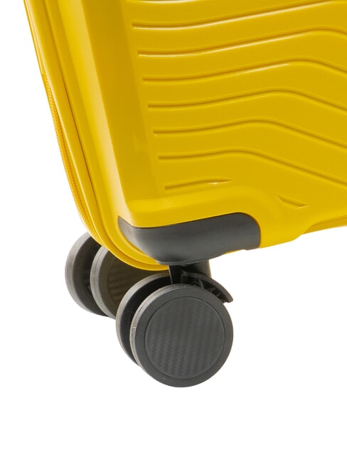 SLIDE Medium Trolley, Expandable light yellow - Rigid Trolley Cases