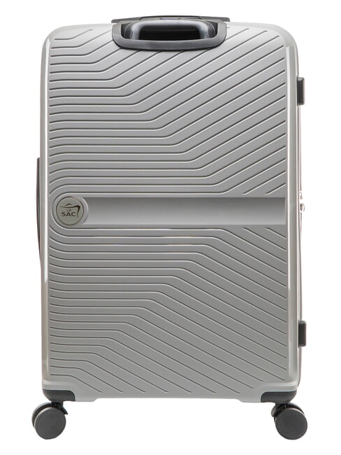 SLIDE Large, expandable trolley light gray - Rigid Trolley Cases