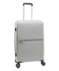 LESAC SLIDE Medium Trolley, Expandable light gray - Rigid Trolley Cases - 3