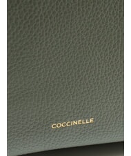 COCCINELLE JINNY Leather backpack seaweed - Women&rsquo;s Bags - 3