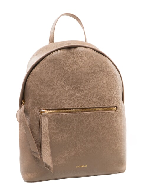 JINNY Leather backpack warm taupe - Women&rsquo;s Bags