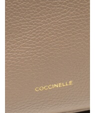 COCCINELLE JINNY Leather backpack warm taupe - Women&rsquo;s Bags - 3