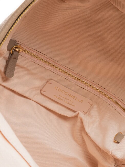 JINNY Leather backpack warm taupe - Women&rsquo;s Bags