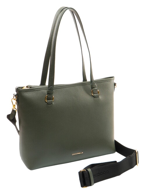 MARINA Leather Shopping Bag seaweed - Women&rsquo;s Bags