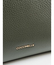 COCCINELLE MARINA Leather Shopping Bag seaweed - Women&rsquo;s Bags - 3