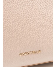 COCCINELLE MARINA Leather Shopping Bag rosette - Women&rsquo;s Bags - 3