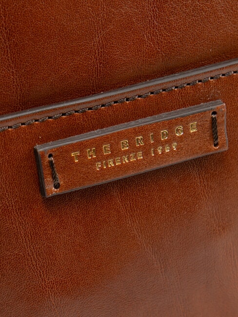 CECILIA Leather bucket bag BROWN - Women&rsquo;s Bags