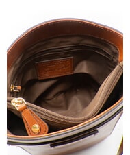 THE BRIDGE CECILIA Leather bucket bag BROWN - Women&rsquo;s Bags - 5