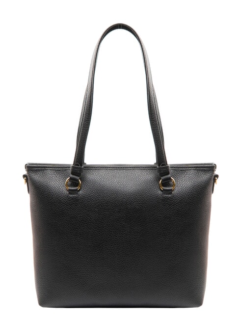 MARINA Leather Shopping Bag Black - Women&rsquo;s Bags