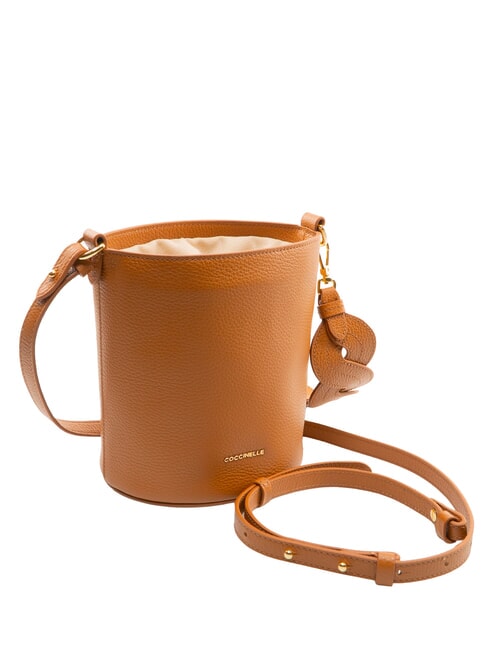 CHARLOTTE Mini Leather Bucket Bag CUIR - Women&rsquo;s Bags