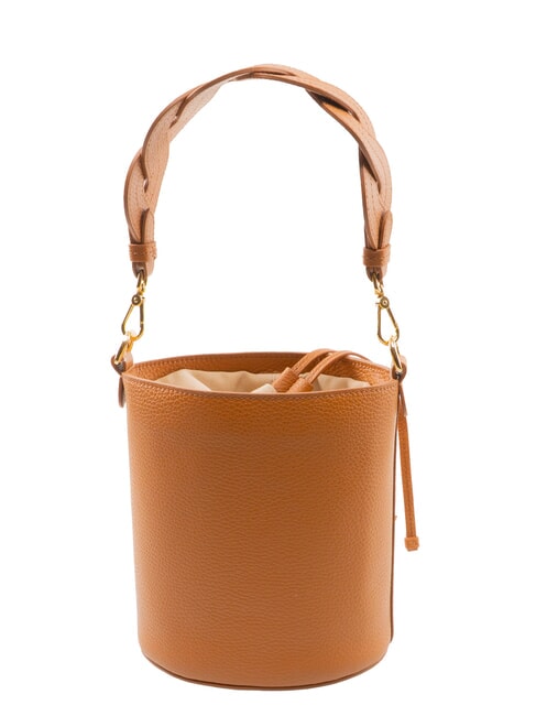 CHARLOTTE Mini Leather Bucket Bag CUIR - Women&rsquo;s Bags