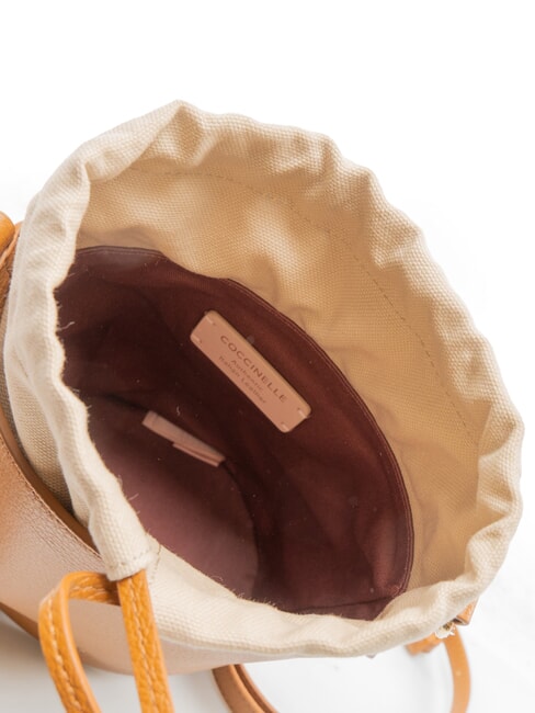 CHARLOTTE Mini Leather Bucket Bag CUIR - Women&rsquo;s Bags