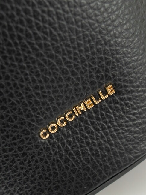 CHARLOTTE Mini Leather Bucket Bag Black - Women&rsquo;s Bags