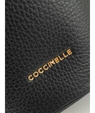 COCCINELLE CHARLOTTE Mini Leather Bucket Bag Black - Women&rsquo;s Bags - 2