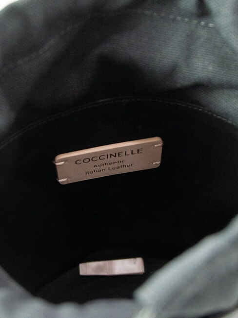 CHARLOTTE Mini Leather Bucket Bag Black - Women&rsquo;s Bags