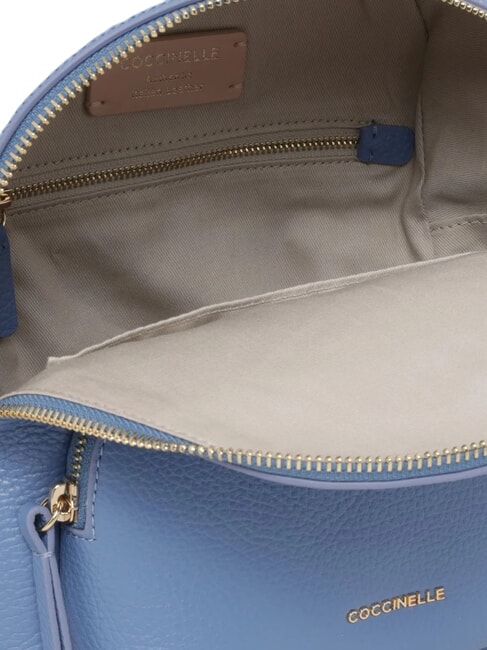 CHARLOTTE Leather backpack blue - Women&rsquo;s Bags