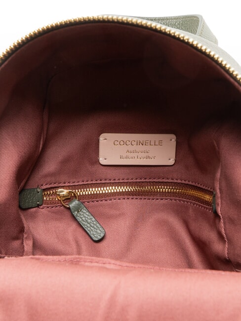 CHARLOTTE Leather backpack seaweed - Women&rsquo;s Bags