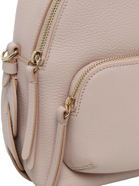 CHARLOTTE Leather backpack rosette - Women&rsquo;s Bags